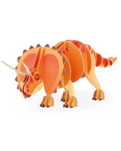 3D slagalica Janod - Triceratops - 5