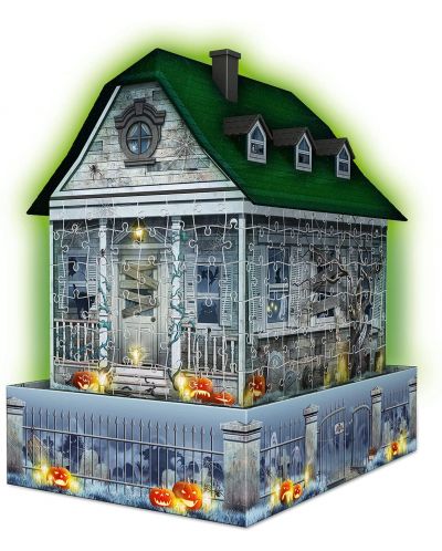 3D slagalica Ravensburger od 216 dijelova - Kuća duhova - 2