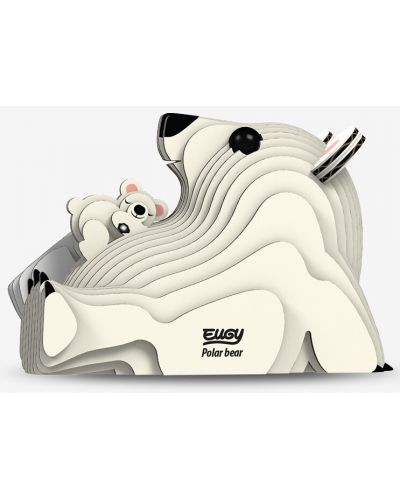3D figura za montažu Еugy - Polarni medvjed - 4
