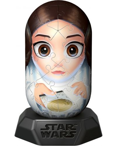 3D Slagalica Ravensburger od 54 dijela - Star Wars: Princeza Leia - 2