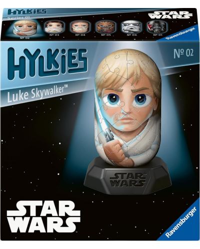 3D Slagalica Ravensburger od 54 dijela - Star Wars: Luke Skywalker - 1