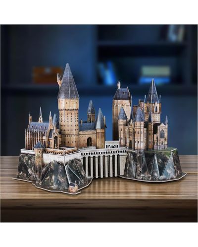 3D slagalica Spin Master od 197 dijelova - Dvorac Hogwarts - 5