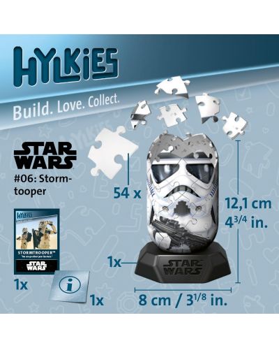 3D Slagalica Ravensburger od 54 dijela - Star Wars: Stormtrooper - 3