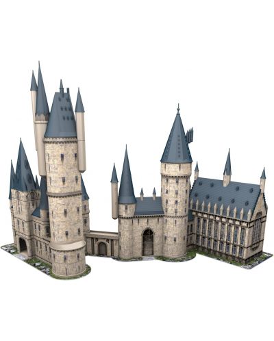 3D slagalica Ravensburger od 1245 dijelova - Dvorac Hogwarts + Astronomski toranj - 2