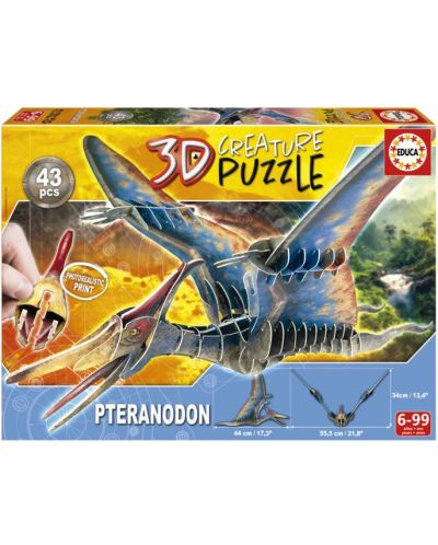 3D slagalica Educa od 43 dijela - Pteranodon - 2