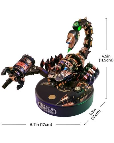 3D slagalica Robo Time od 123 dijela - Carski škorpion - 2