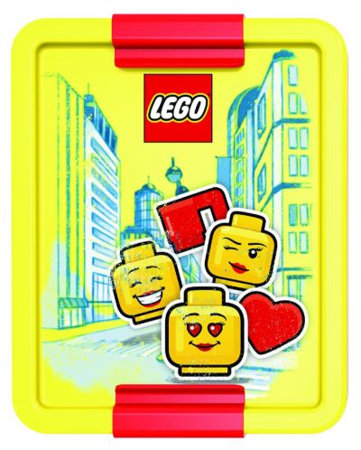Kutija za hranu Lego - Iconic , crvena - 3