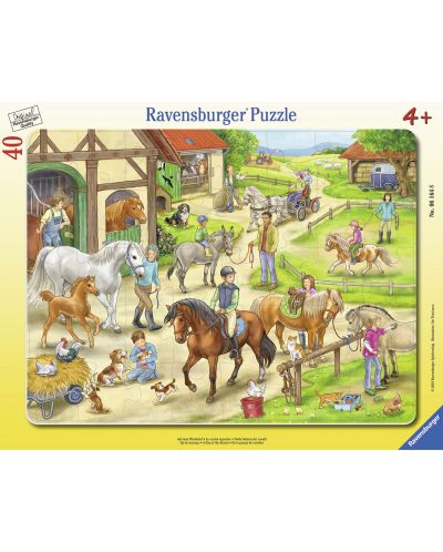Puzzle Ravensburger od 40 dijelova - Jedan dan na ranču - 1
