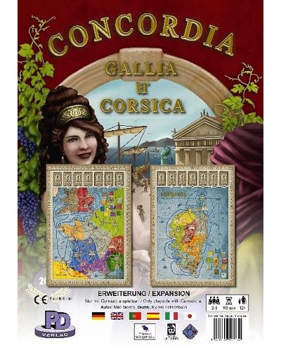Proširenje za društvenu igru Concordia: Gallia / Corsica - 1
