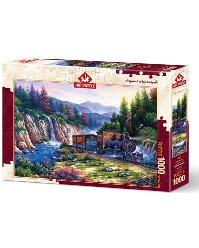 Puzzle Art Puzzle od 1000 dijelova - Putovanje vlakom, Arturo Zaragа - 1