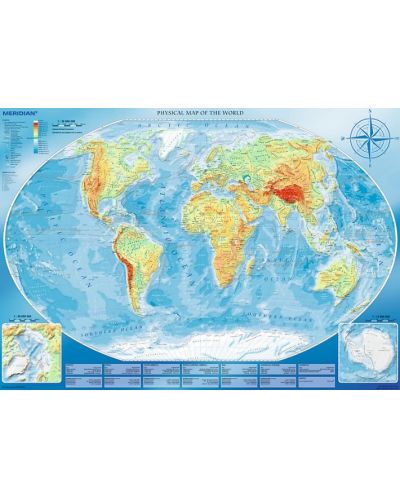 Slagalica Trefl od 4000 dijelova - Karta svijeta - 2