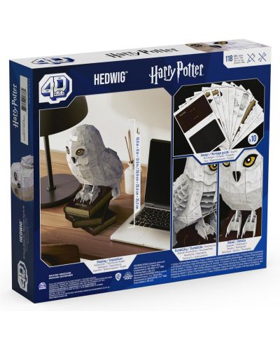 4D slagalica Spin Master od 118 dijelova - Hedwig - 3