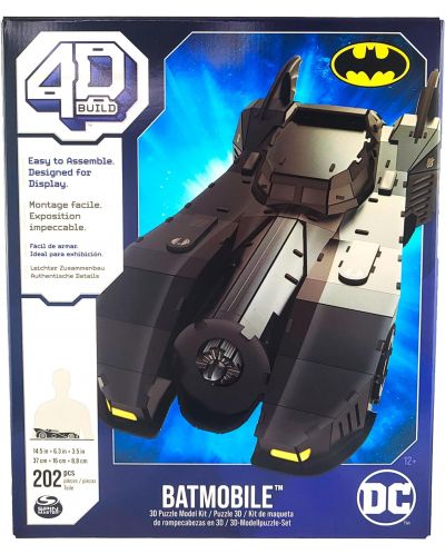 4D slagalica Spin Master od 202 dijela - DC Comics: Retro Batmobile - 6