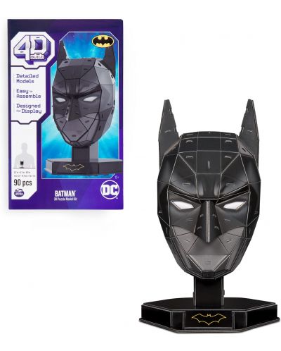 4D slagalica Spin Master od 90 dijelova - DC Comics: Batman Mask - 3