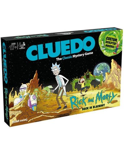 Društvena igra Cluedo Rick & Morty - obiteljska - 1