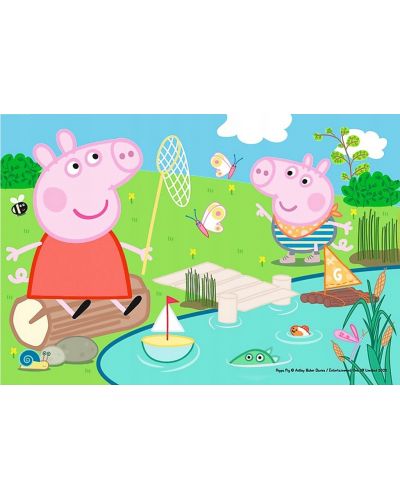 Mini slagalica Trefl od 54 dijela - Peppa Pig's Happy Day, asortiman - 3
