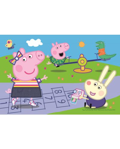 Mini slagalica Trefl od 54 dijela - Peppa Pig's Happy Day, asortiman - 2