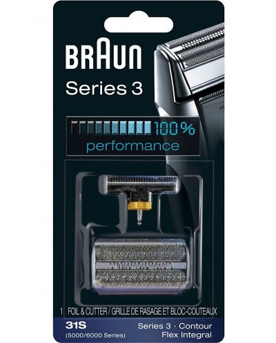 Paket za brijanje Braun - 31S, za seriju 3 - 1