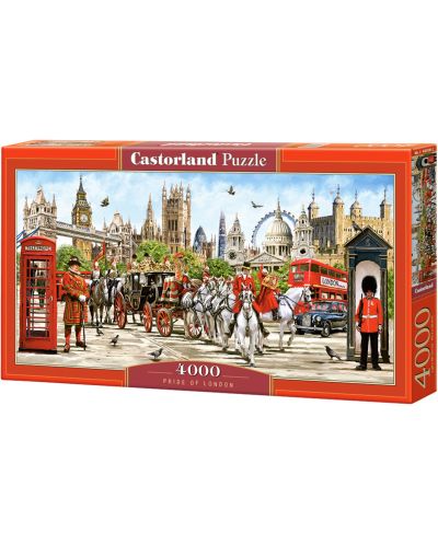 Panoramska slagalica Castorland od 4000 dijelova - Ponos Londona, Richard McNeil - 1