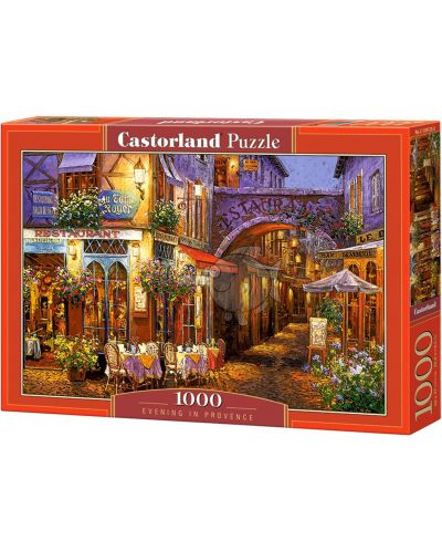 Puzzle Castorland od 1000 dijelova - Večer u Provansi, Viktor Shvaiko - 1