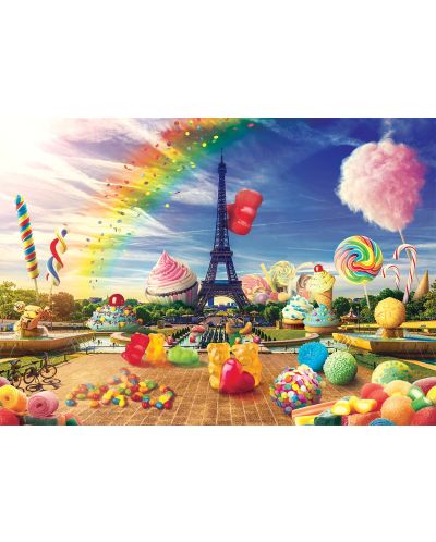 Puzzle Trefl od 1000 dijelova - Slatki Pariz - 2