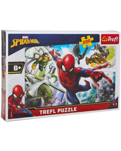 Puzzle Trefl od  200 dijelova - Spiderman, Rođen kao superheroj - 1