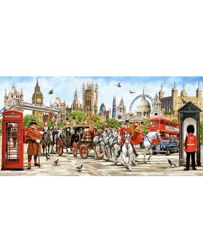 Panoramska slagalica Castorland od 4000 dijelova - Ponos Londona, Richard McNeil - 2