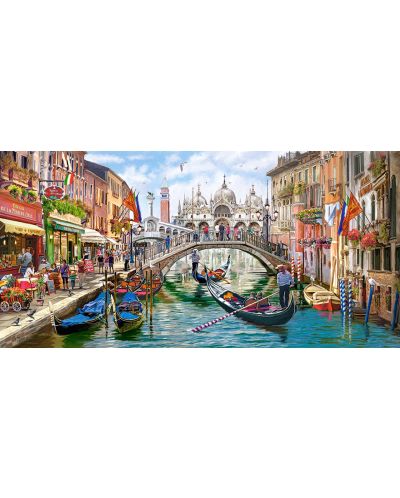 Panoramska slagalica Castorland od 4000 dijelova - Čarolija Venecije, Richard McNeil - 2