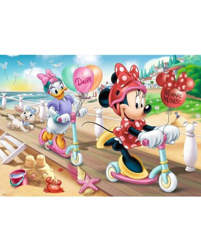 Puzzle Trefl od  200 dijelova - Minnie Mouse na plaži - 2