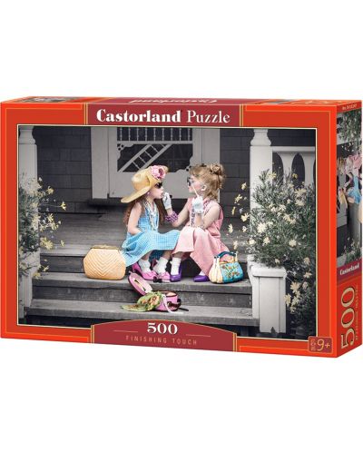 Puzzle Castorland od 500 dijelova - Posljednji dodiri - 1