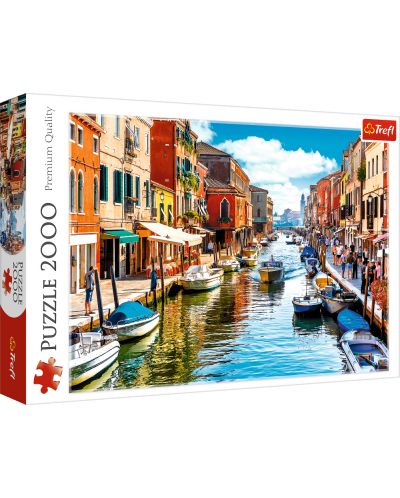 Puzzle Trefl od  2000 dijelova - Otok Murano, Venecija - 1