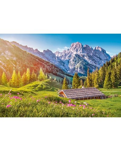 Puzzle Castorland od 500 dijelova - Ljeto u Alpama - 2