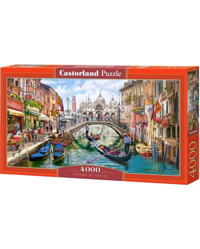 Panoramska slagalica Castorland od 4000 dijelova - Čarolija Venecije, Richard McNeil - 1