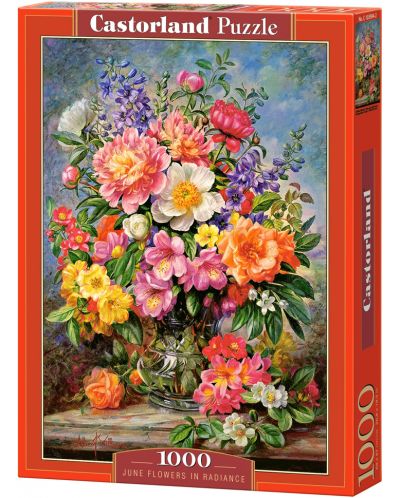 Puzzle Castorland od 1000 dijelova - Lipanjsko cvijeće, Albert Williams - 1