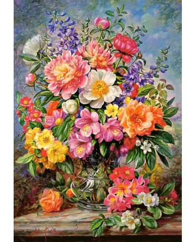 Puzzle Castorland od 1000 dijelova - Lipanjsko cvijeće, Albert Williams - 2