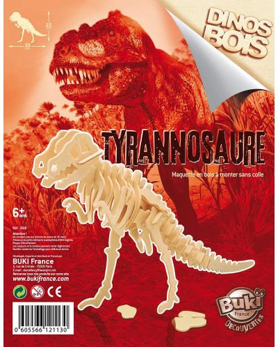3D slagalica Buki Dinosaurs – Dinosaur, asortiman - 6