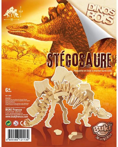 3D slagalica Buki Dinosaurs – Dinosaur, asortiman - 4
