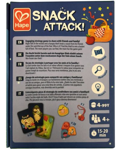 Karte igra Hape - Snack Attack - 3