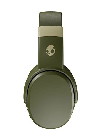 Slušalice s mikrofonom Skullcandy - Crusher Wireless, moss/olive/yellow - 2