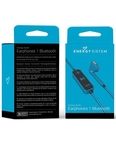 Slušalice Energy Sistem 1, In-Ear - plave - 4