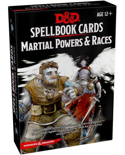 Dodatak za igranje uloga Dungeons & Dragons - Spellbook Cards: Martial Powers & Races - 1