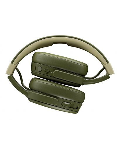Slušalice s mikrofonom Skullcandy - Crusher Wireless, moss/olive/yellow - 4