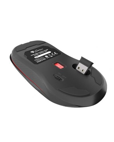 Gaming miš Genesis - Zircon 330, optički, bežični, crni - 4