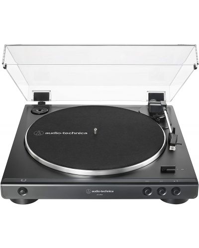 Gramofon Audio-Technica - AT-LP60XBK, automatski, crni - 1