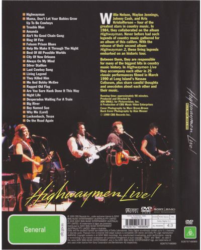 The Highwaymen - The Highwaymen Live - (DVD) - 2
