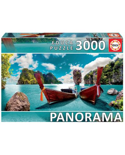 Panoramska zagonetka Educa od 3000 dijelova - Pogled s Phuketa, Tajland - 1