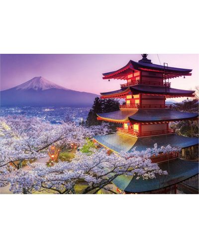 Puzzle Educa od 2000 dijelova - Planina Fuji, Japan - 2