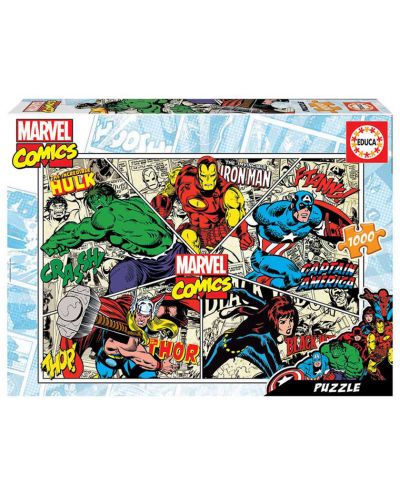 Puzzle Educa od 1000 dijelova - Marvel  - 1