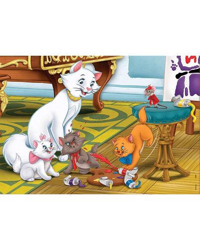 Puzzle Educa od 2 x 25 dijelova - Disney životinje, 101 Dalmatinac i Aristokatmačke  - 3