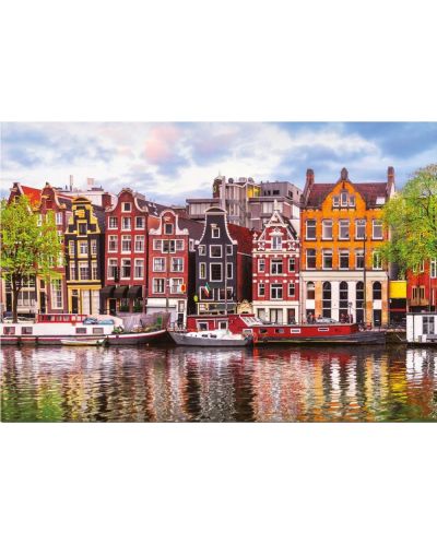 Slagalica Educa od 1000 dijelova - Krive kuće u Amsterdamu - 2